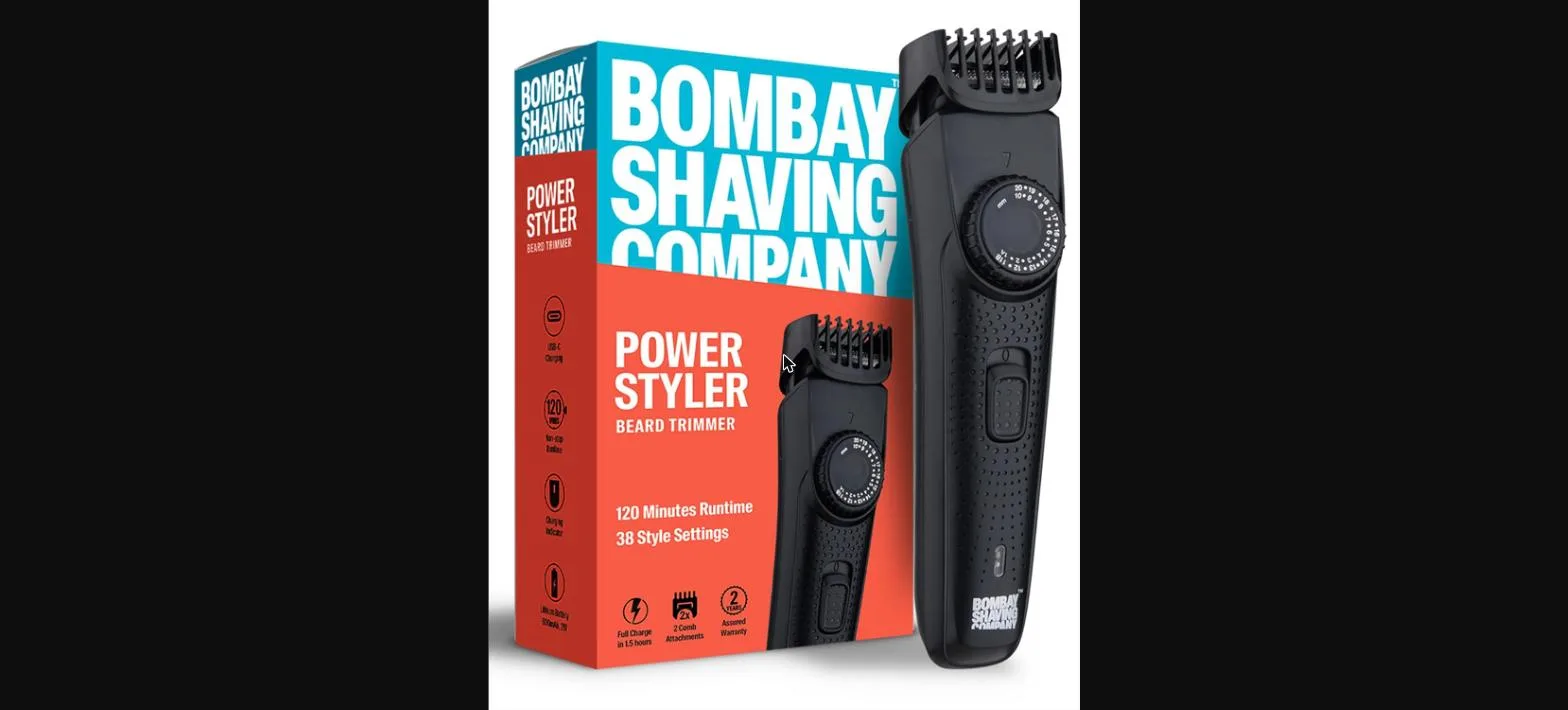 Bombay Shaving Company Flash Charging trimmer